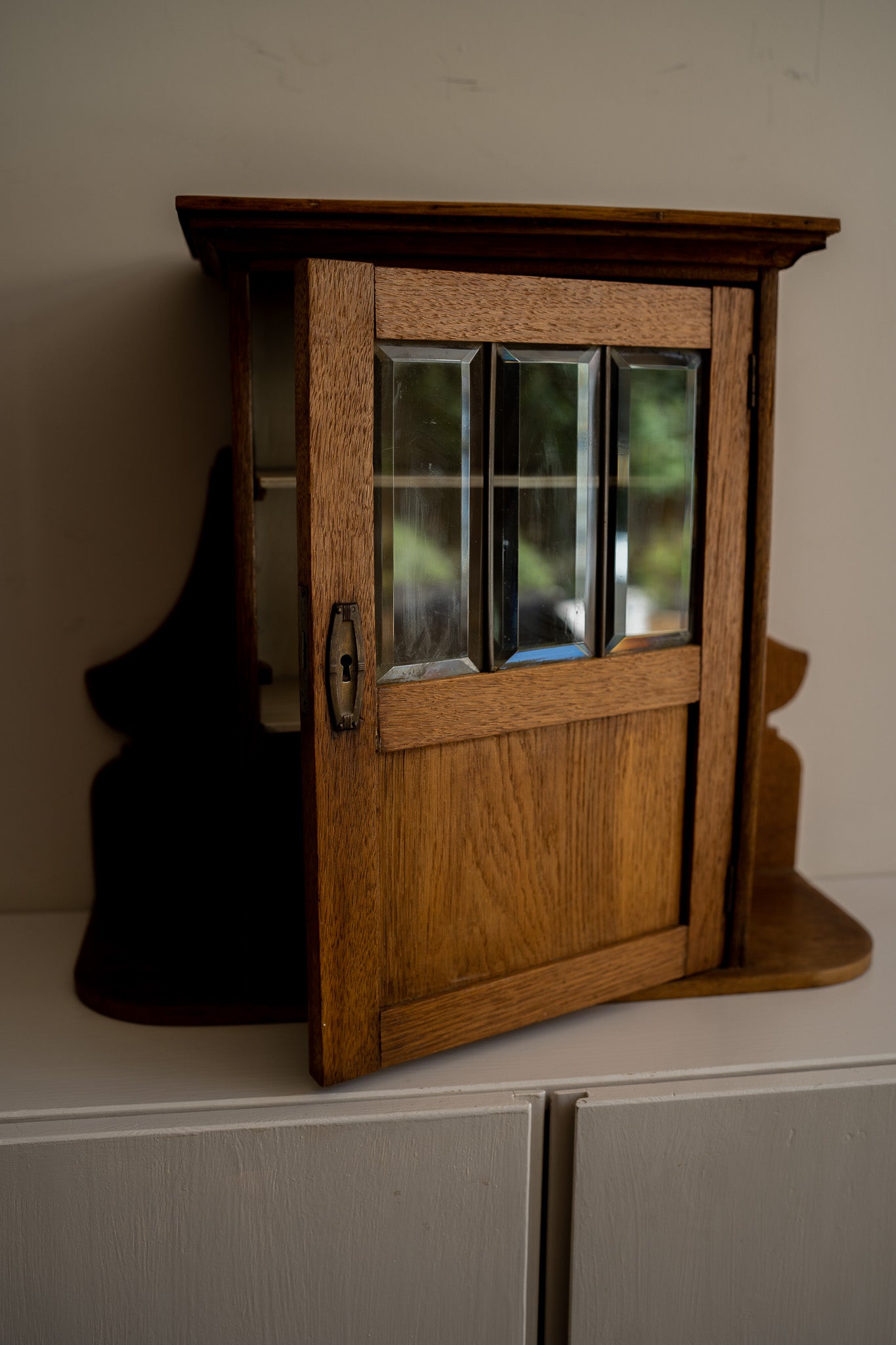 Vintage woorden cabinet