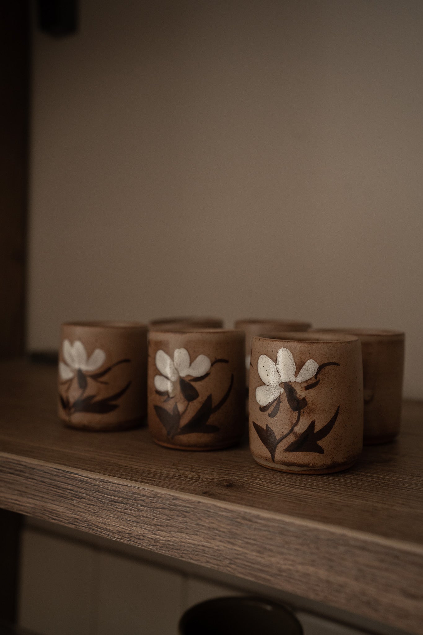 6 espressokopjes flower
