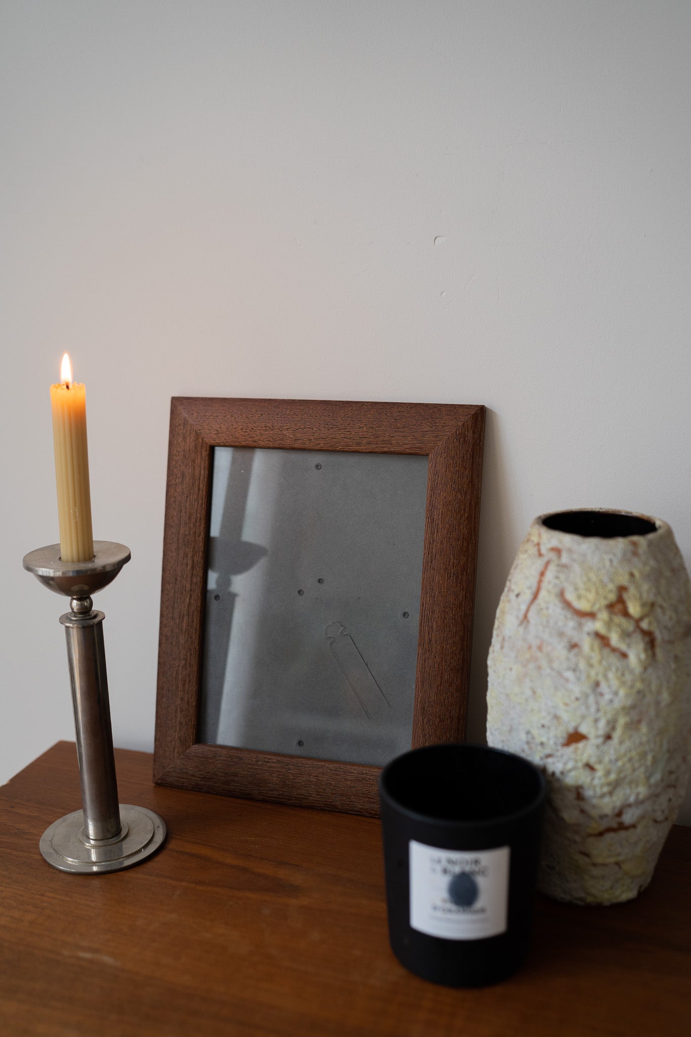 Brede houten lijst
