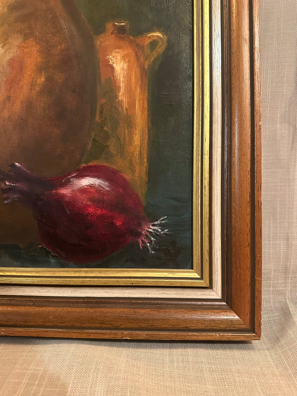 Schilderij met vazen