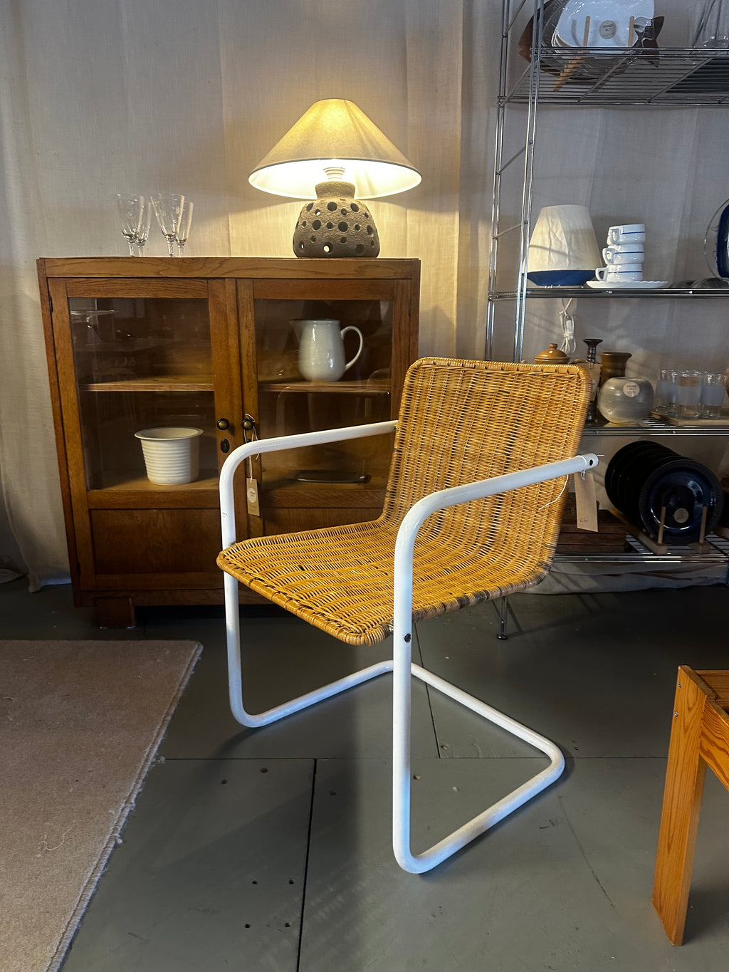 Vintage rotan stoel