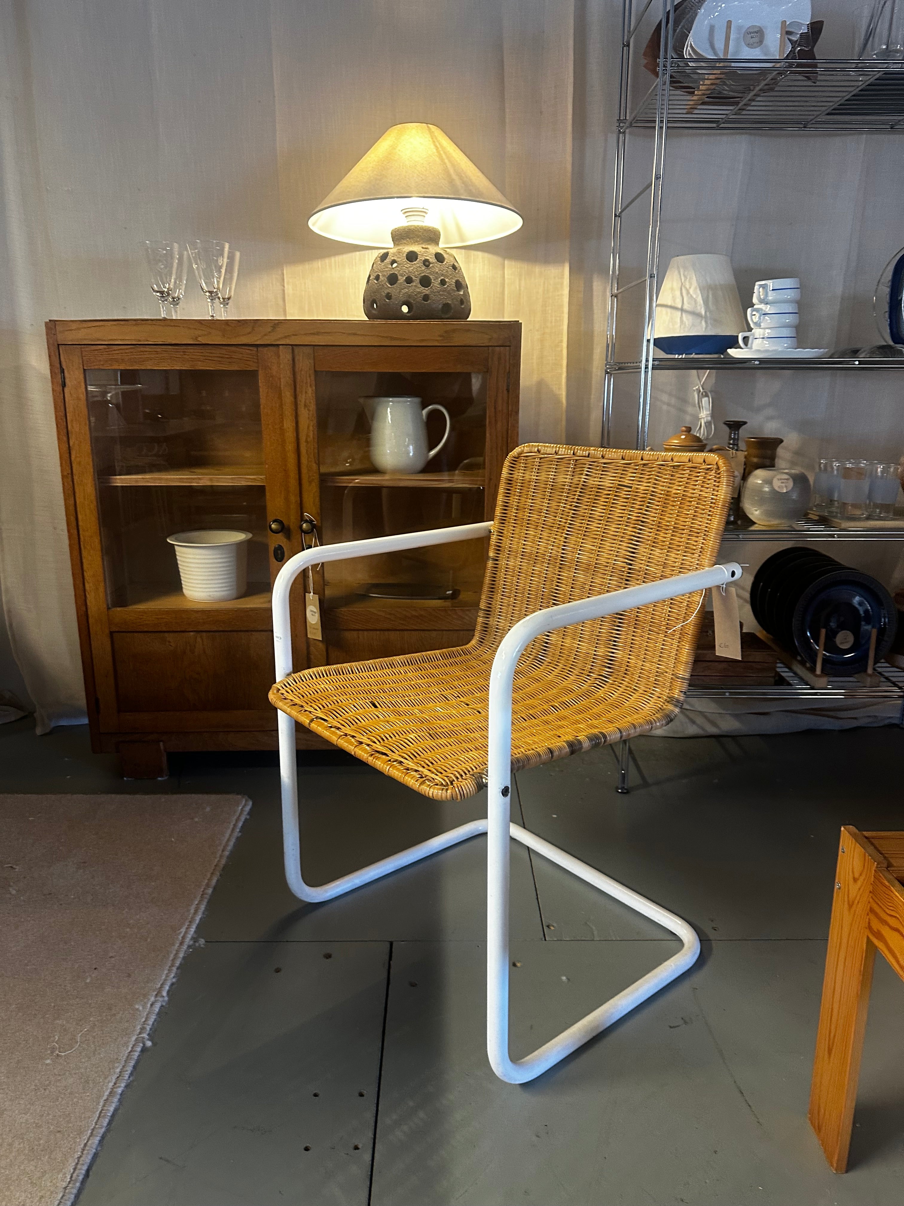 Vintage rotan stoel