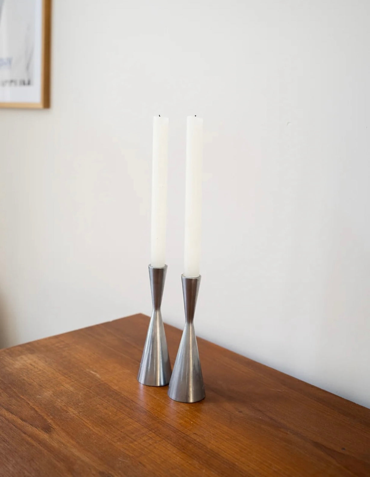 2 vintage IKEA “Gota” kandelaars