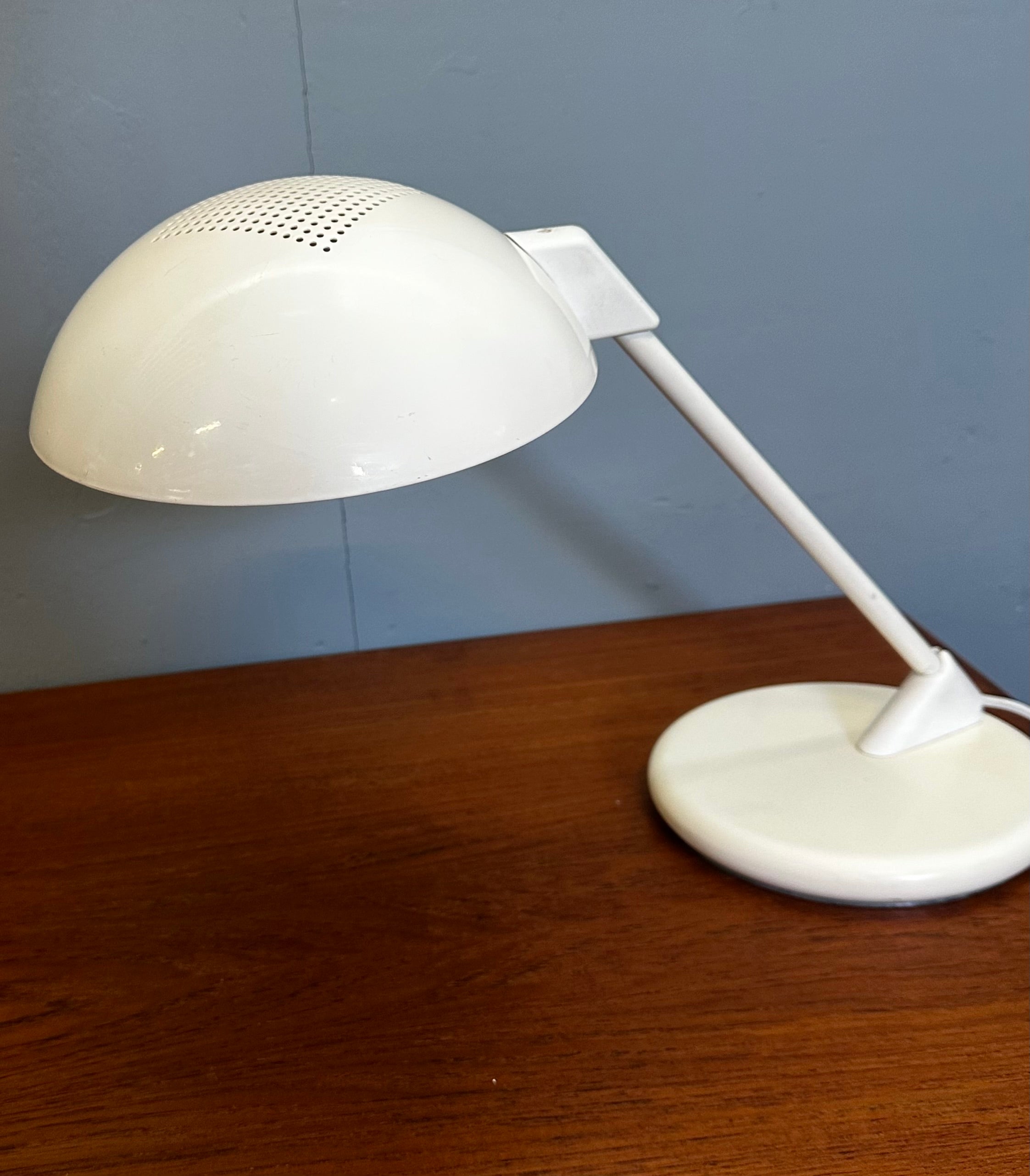 Vintage metalen bureaulamp