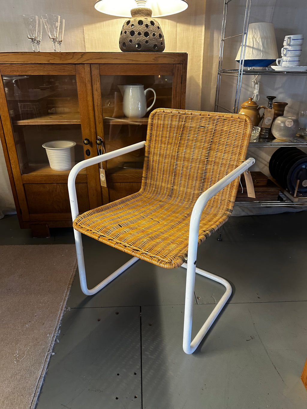 Vintage rotan stoel