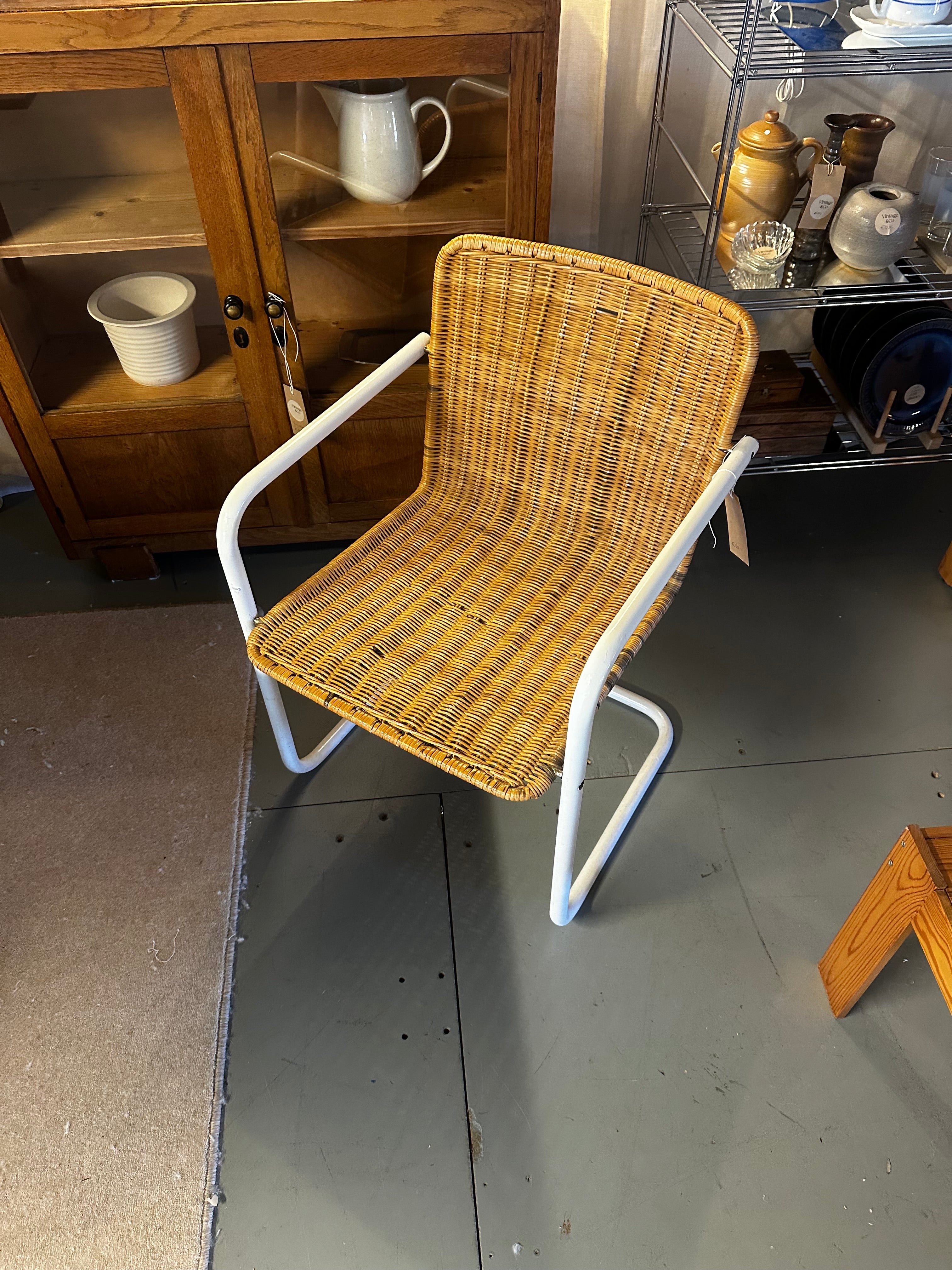 Vintage rotan stoel