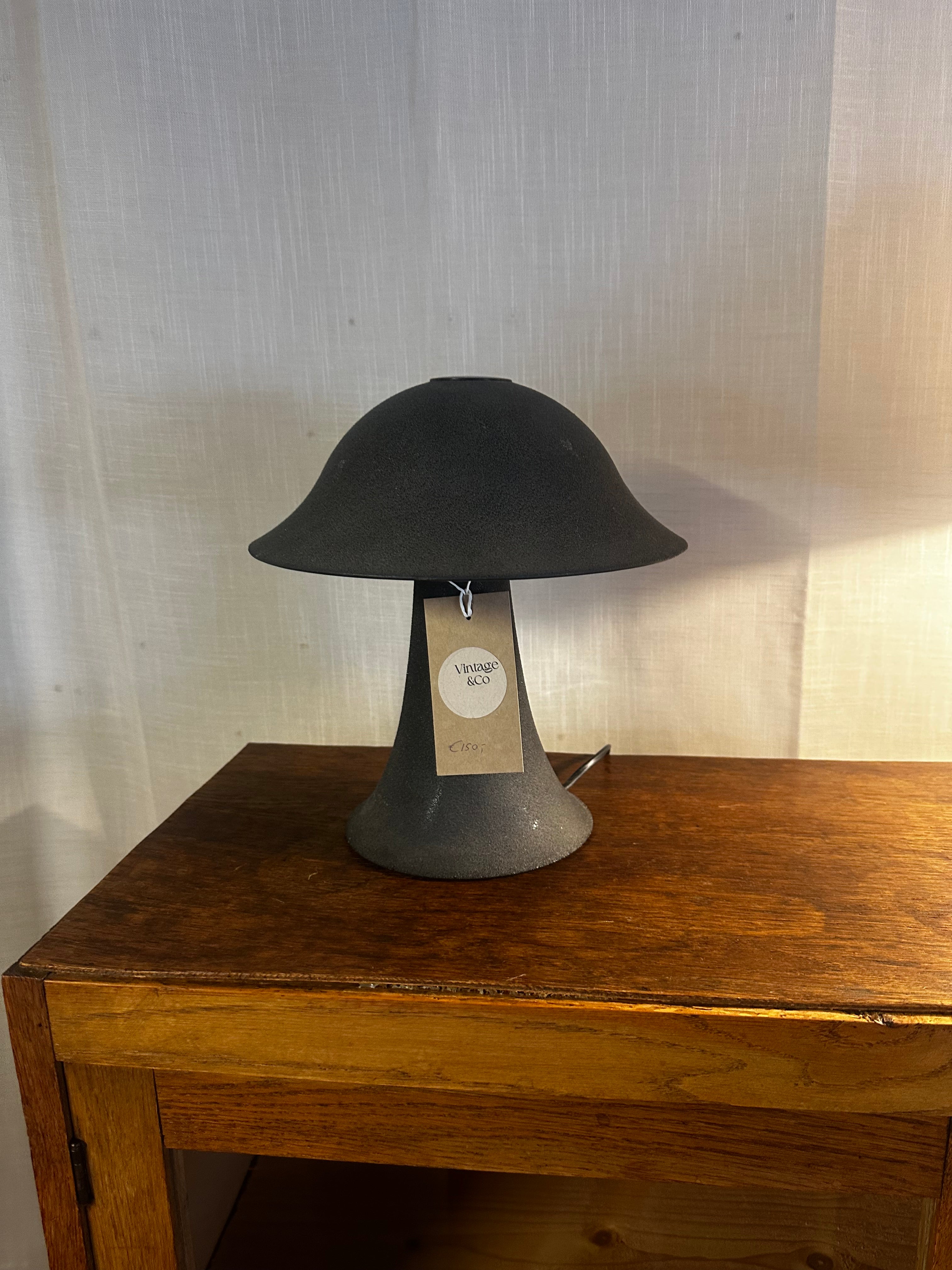 Vintage mushroom lamp