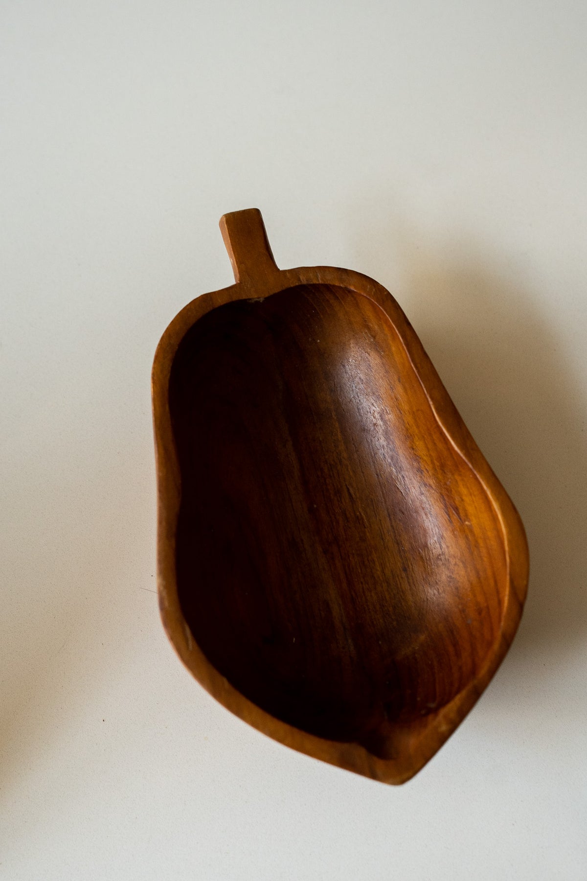 Houten schaaltje pear
