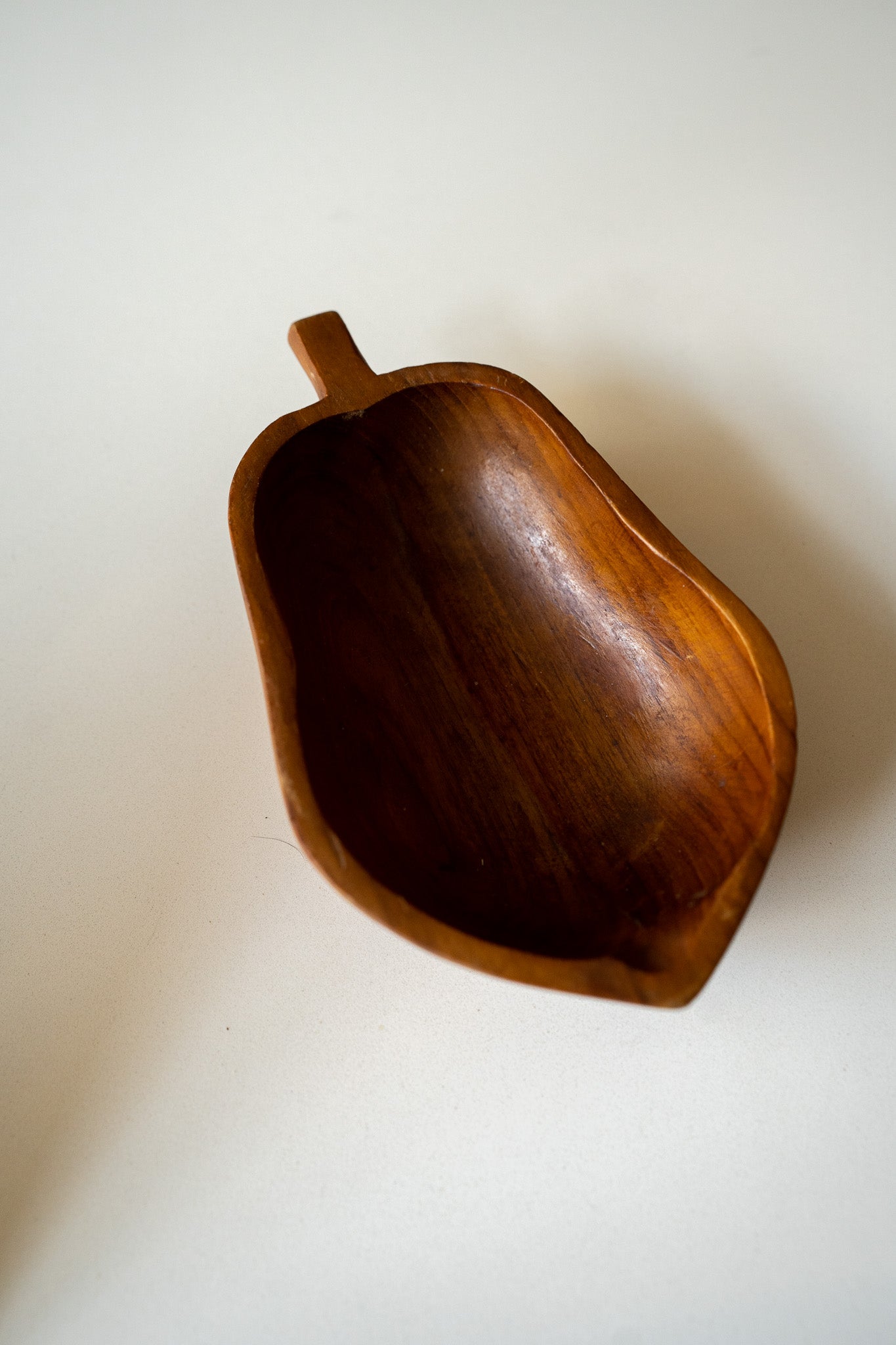 Houten schaaltje pear