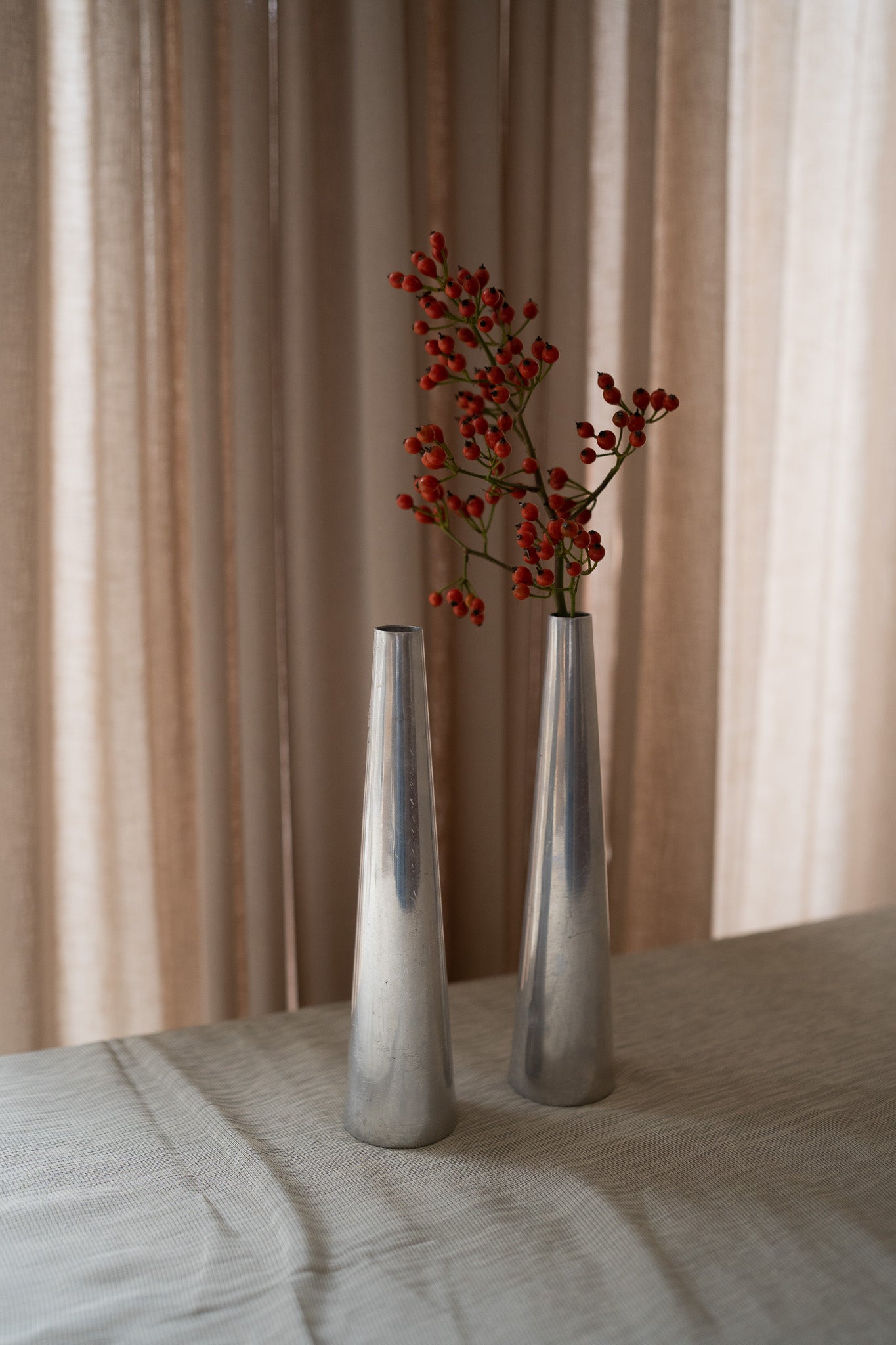Set Vintage ikea vaas/kandelaar