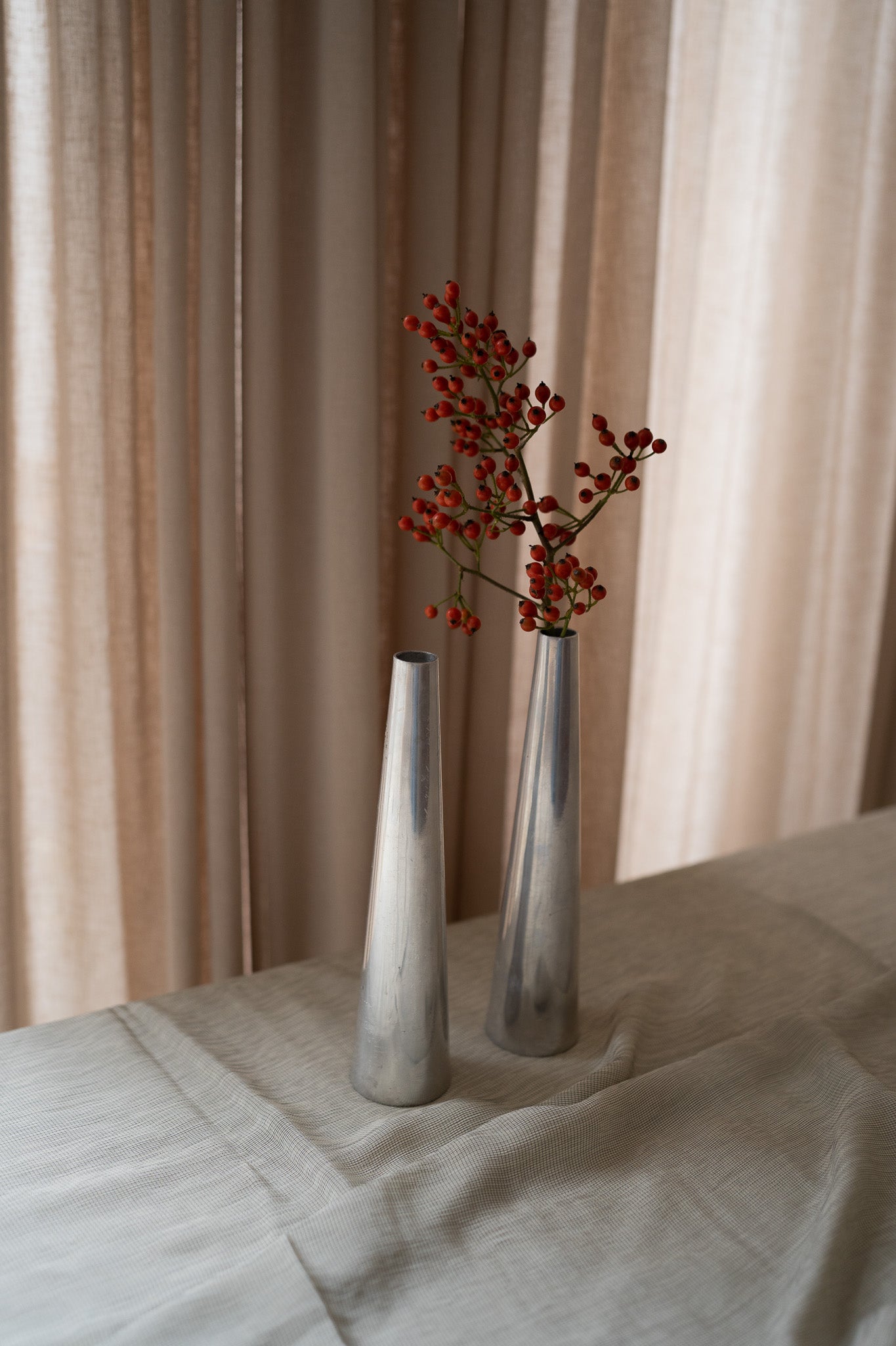Set Vintage ikea vaas/kandelaar