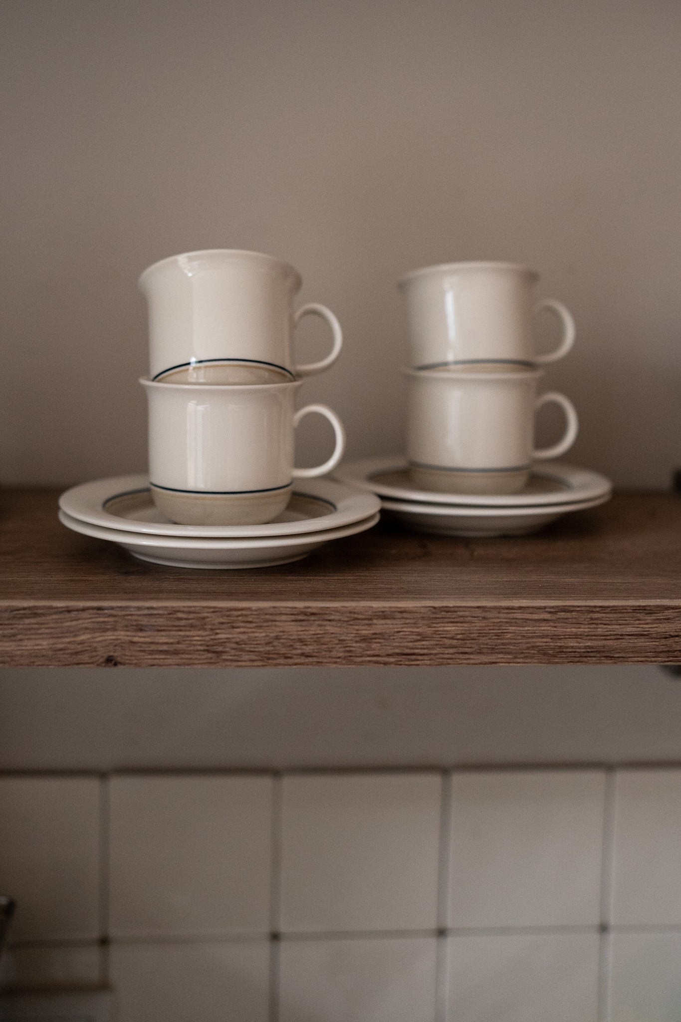 4 x kop & schotel ARABIA FINLAND