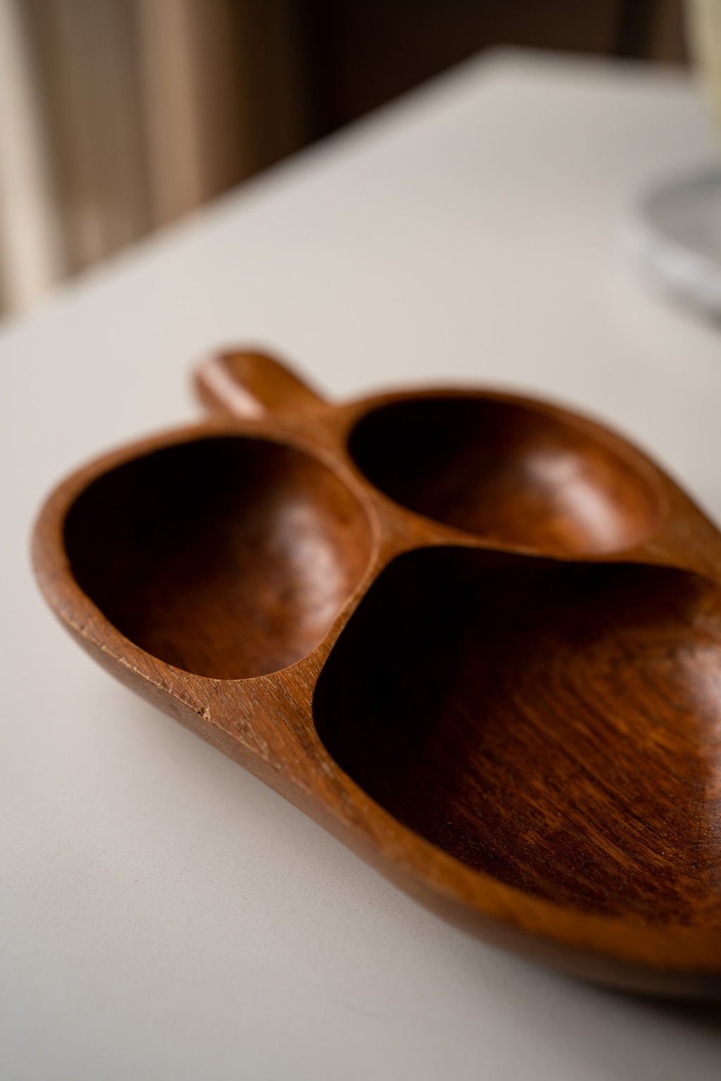 Vintage houten serveerschaal