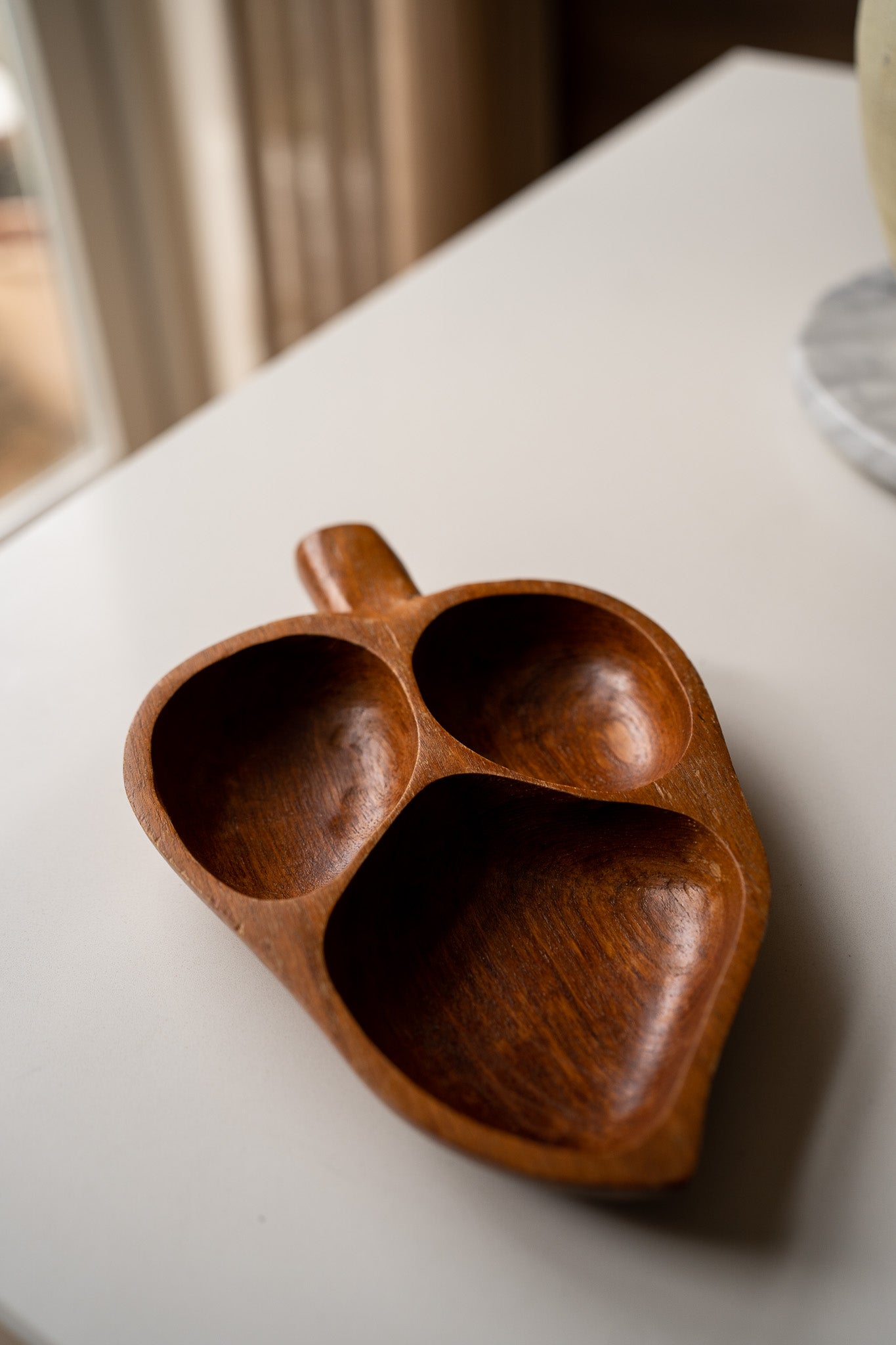 Vintage houten serveerschaal