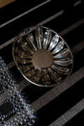 Mid Century Modern chromed fruit basket