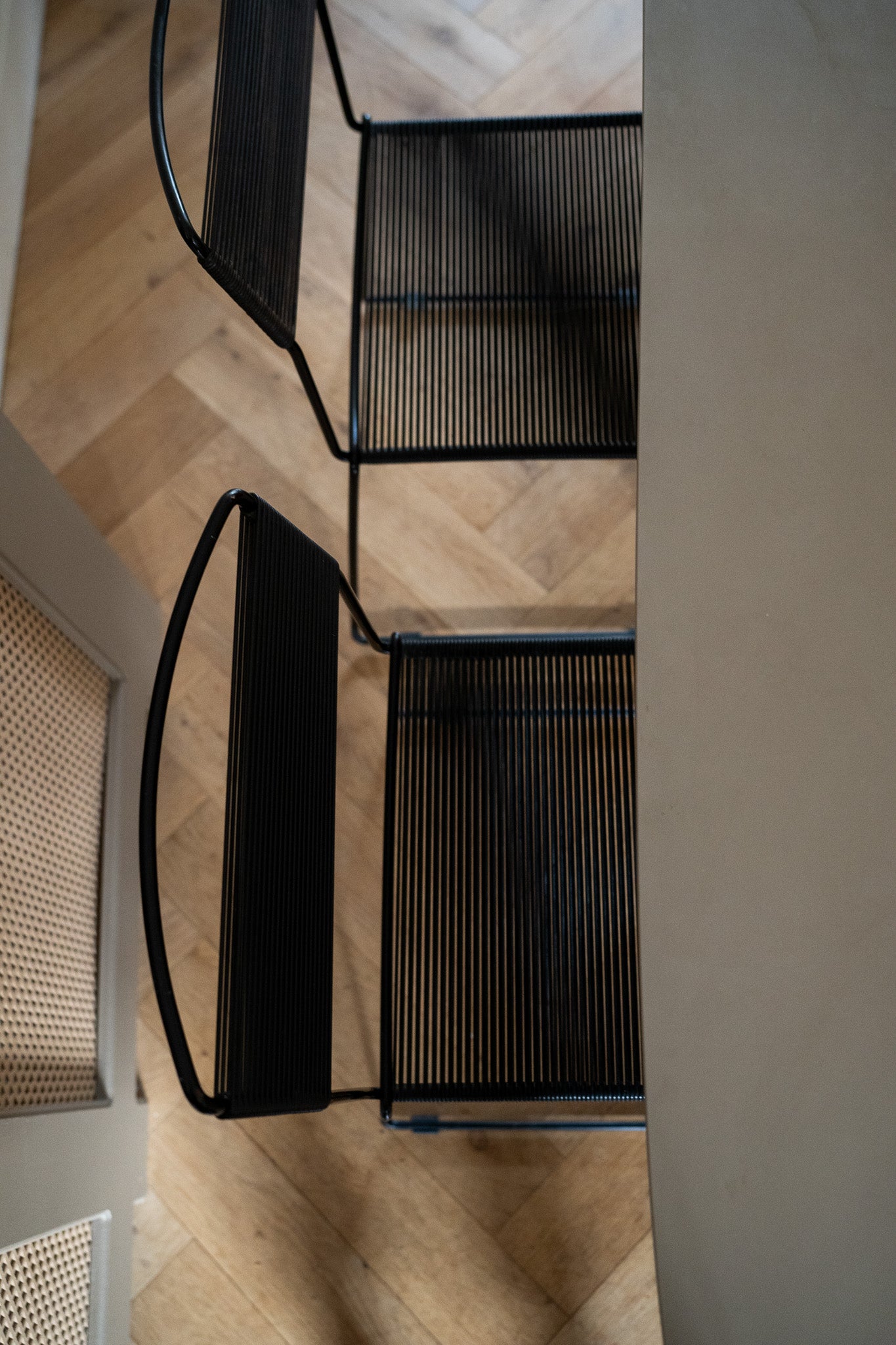 4 x Vintage spaghettistoelen  Giandomenico Belotti Alias