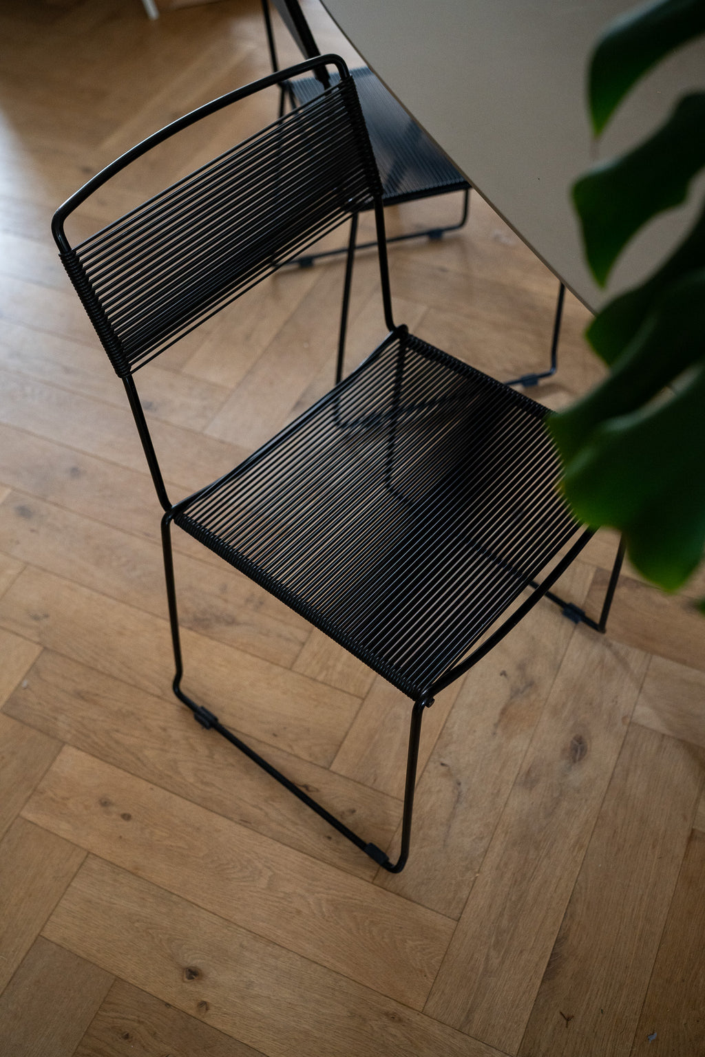 4 x Vintage spaghettistoelen  Giandomenico Belotti Alias