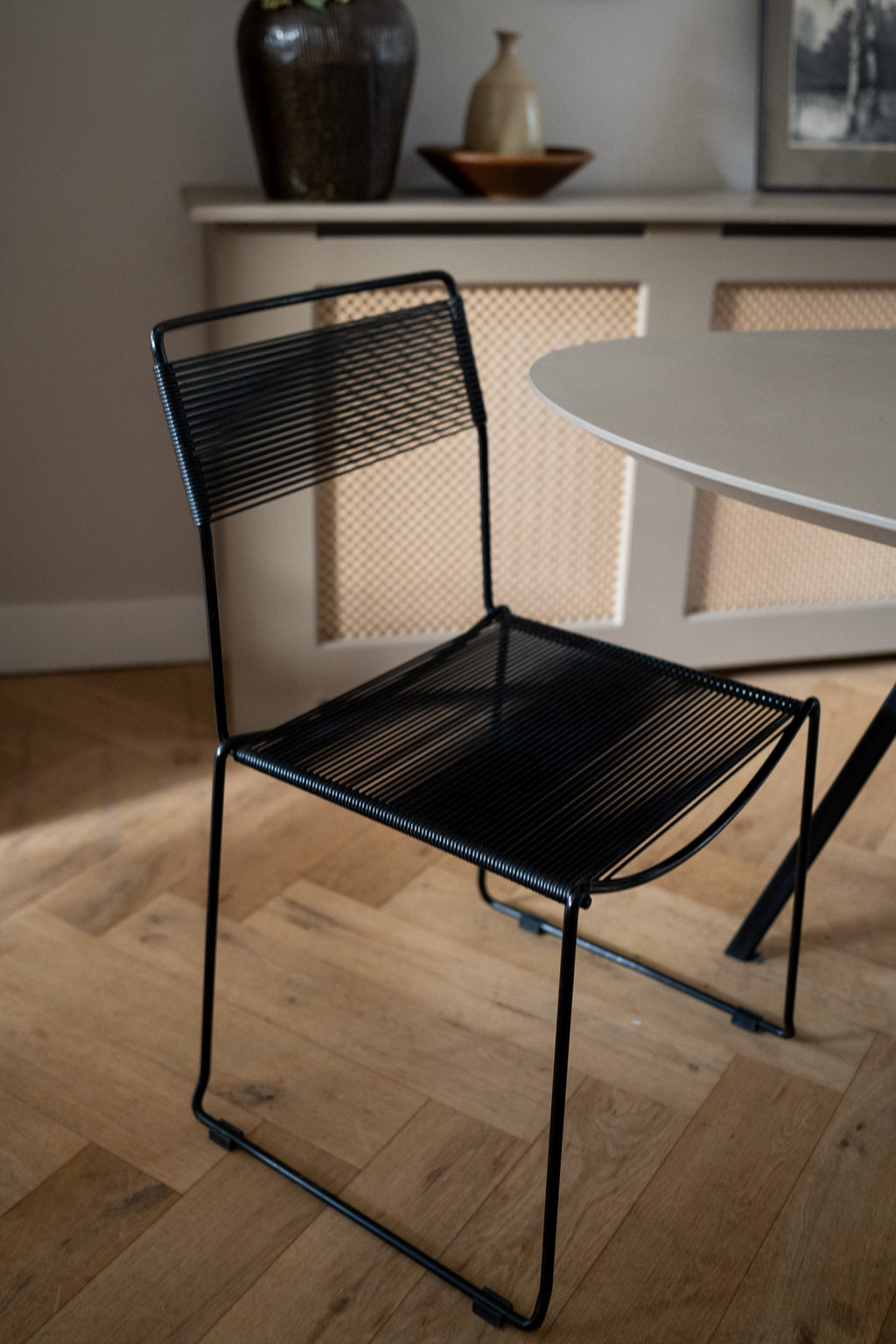 4 x Vintage spaghettistoelen  Giandomenico Belotti Alias