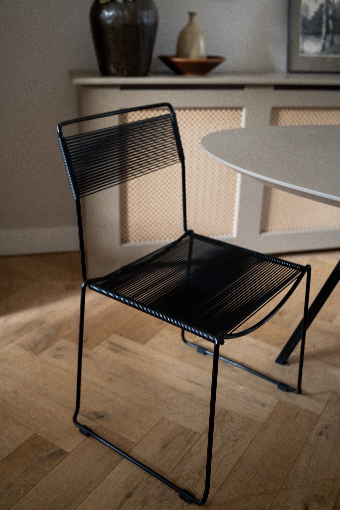 4 x Vintage spaghettistoelen  Giandomenico Belotti Alias