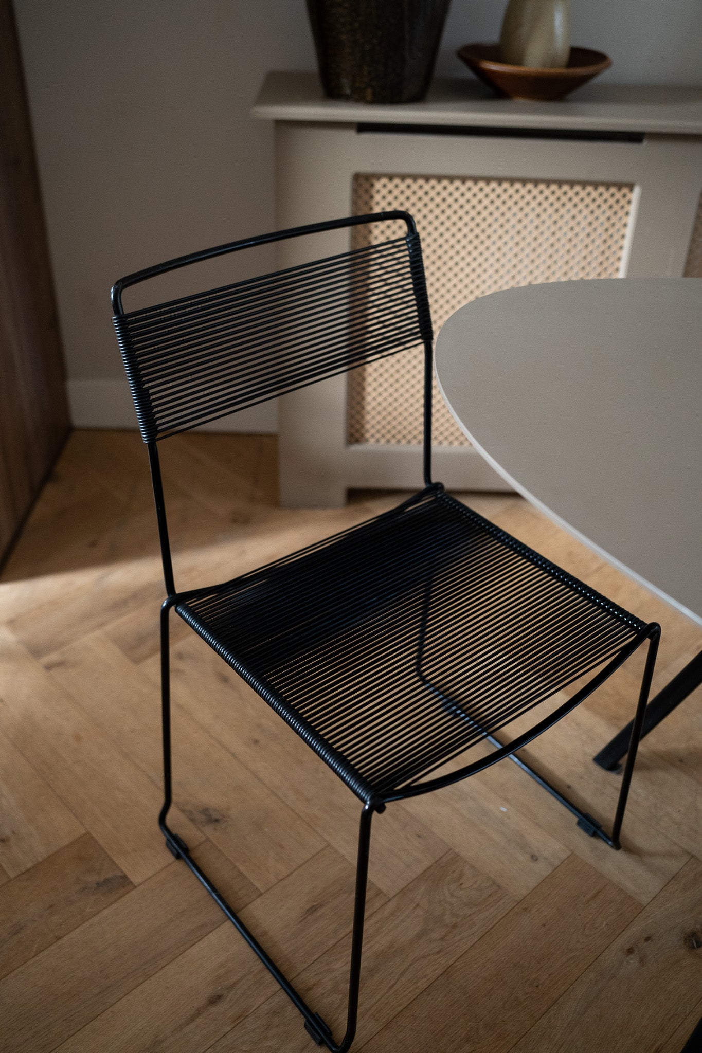 4 x Vintage spaghettistoelen  Giandomenico Belotti Alias