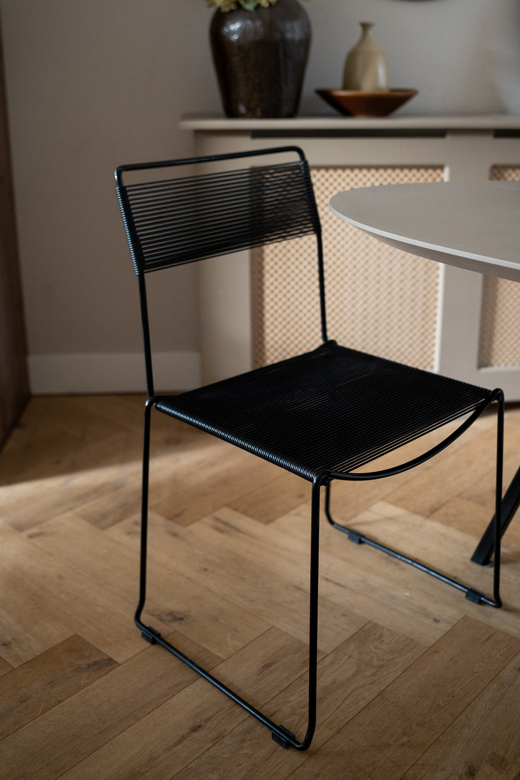 4 x Vintage spaghettistoelen  Giandomenico Belotti Alias