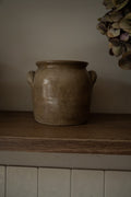 Grijze Franse grès aardewerk pot