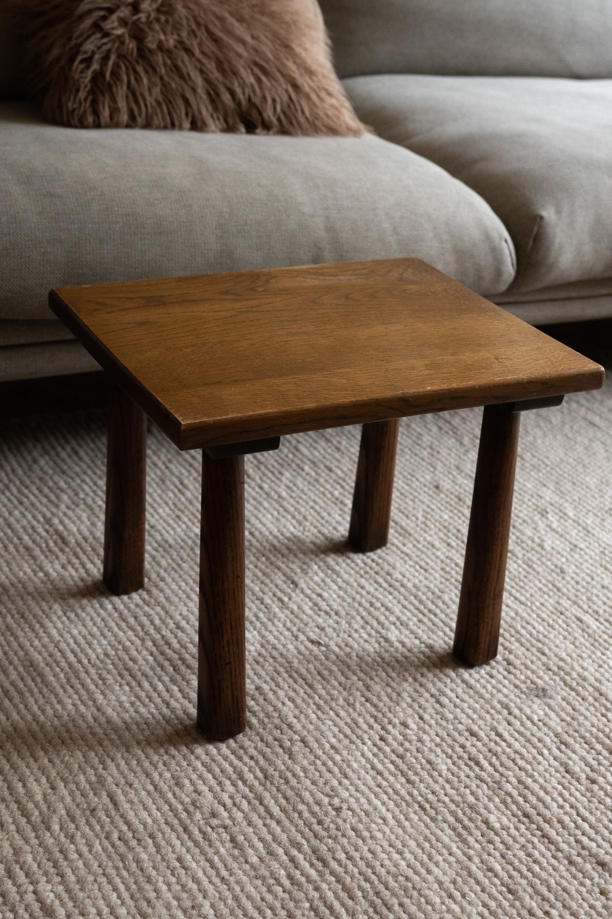 Houten bijzettafel