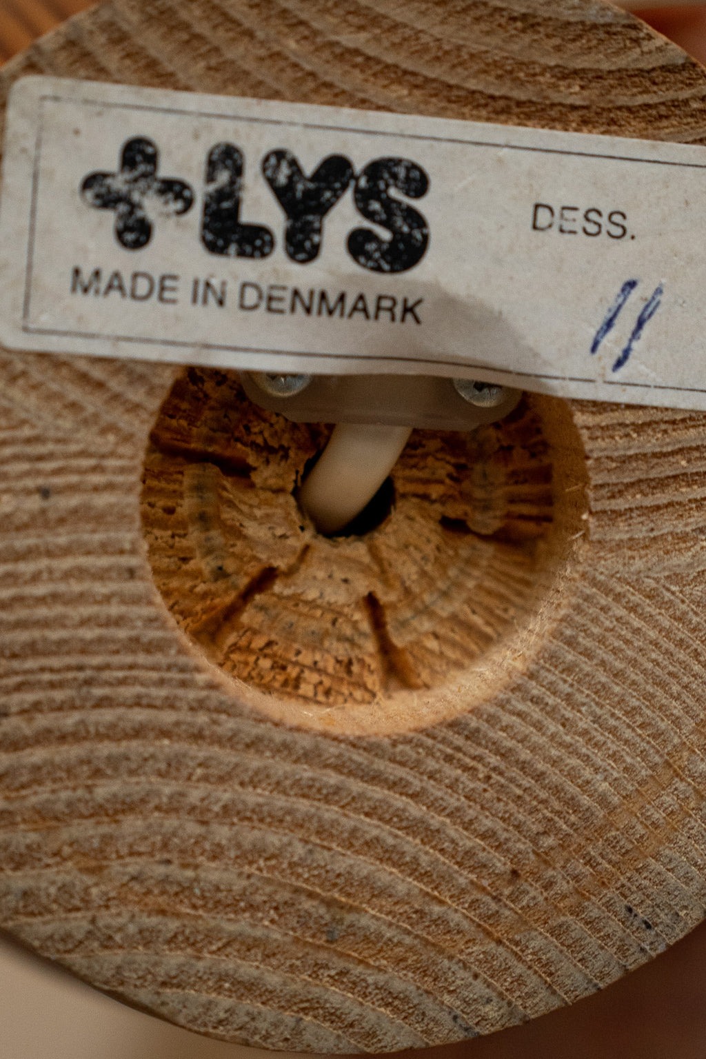 Vintage Lys Denmark tafellamp