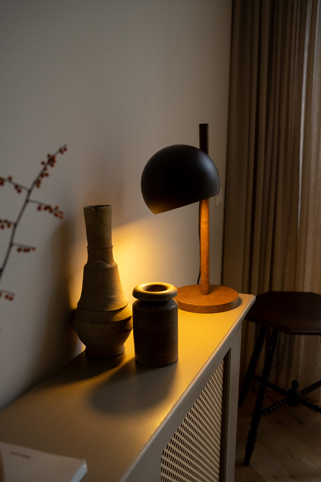 Temde Leuchten Design Tafellamp model 81