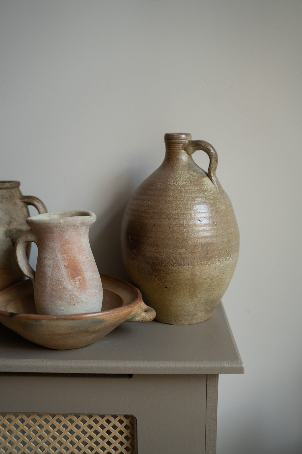 Grote aardewerk kruik / vaas