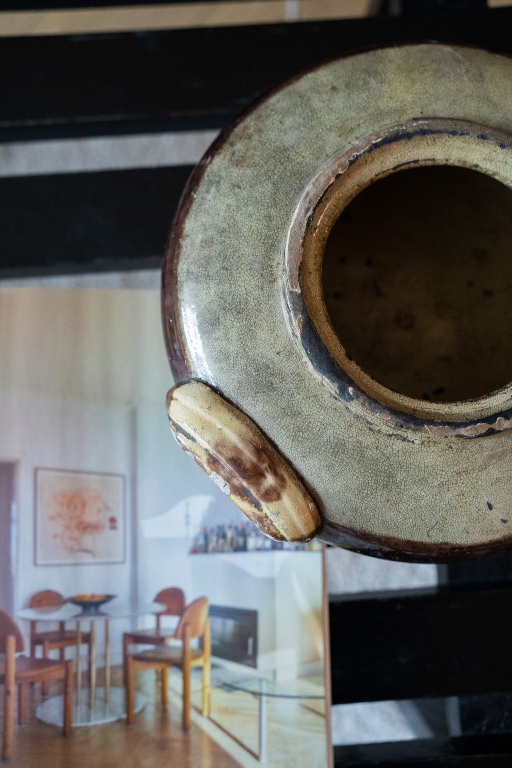 Antieke aardewerk pot