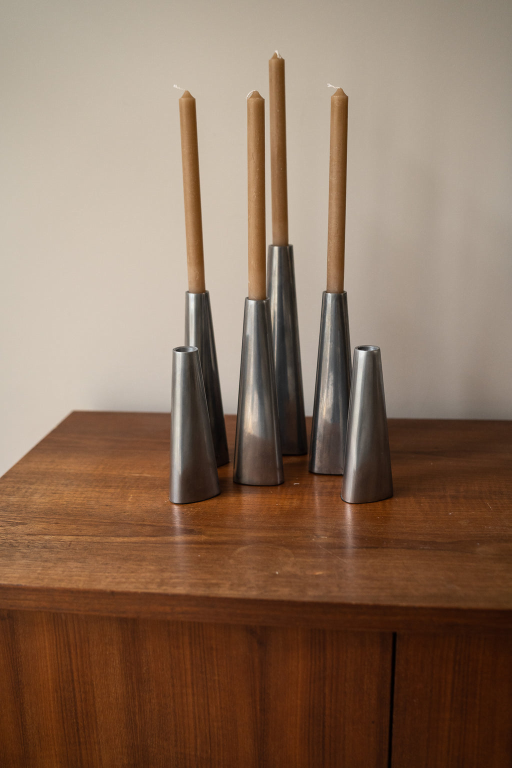 Vintage Ikea candleholder set Large