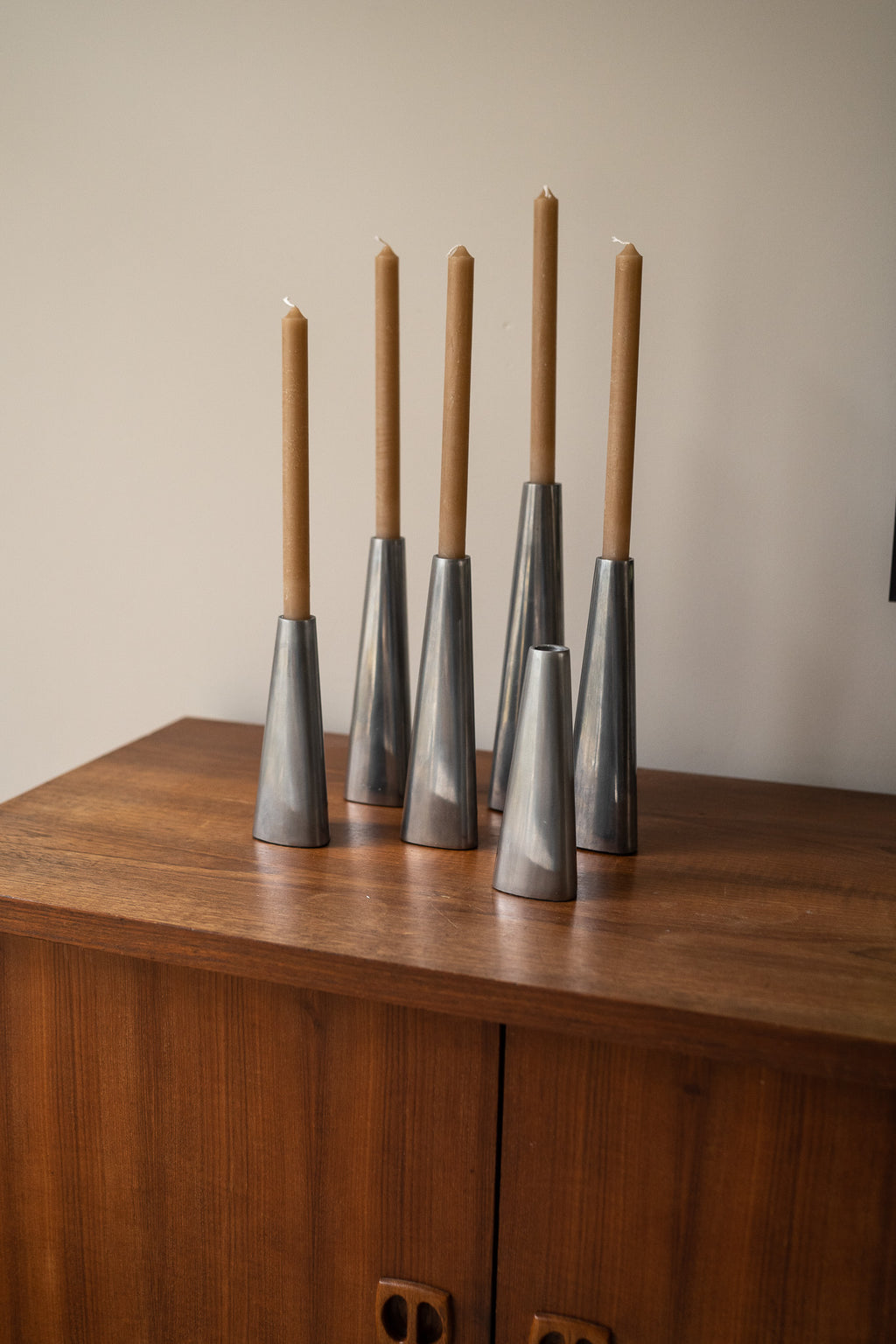 Vintage Ikea candleholder set Large