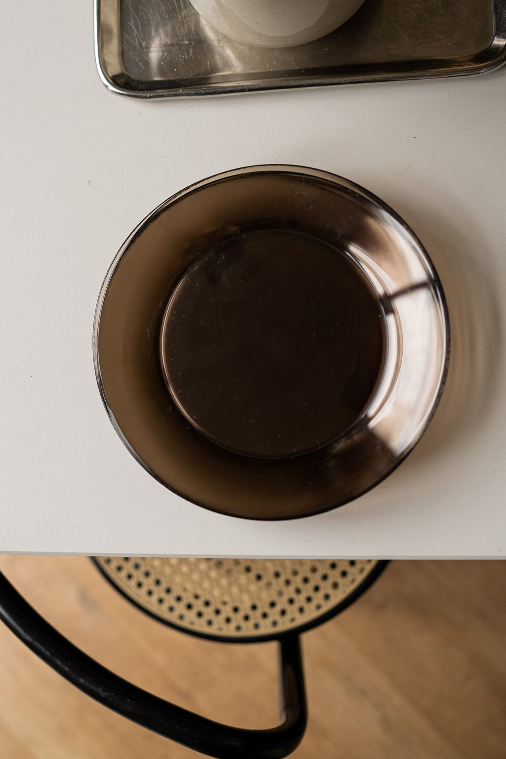 6 Arcoroc rookglazen dinerborden