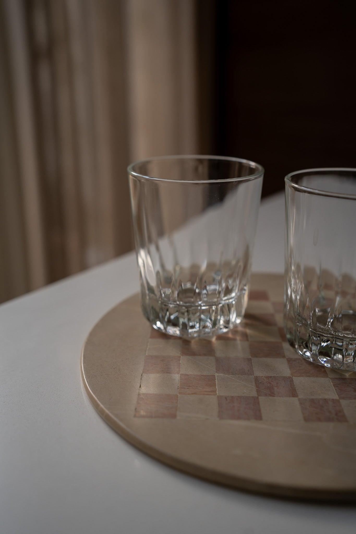 8 waterglazen Arcoroc