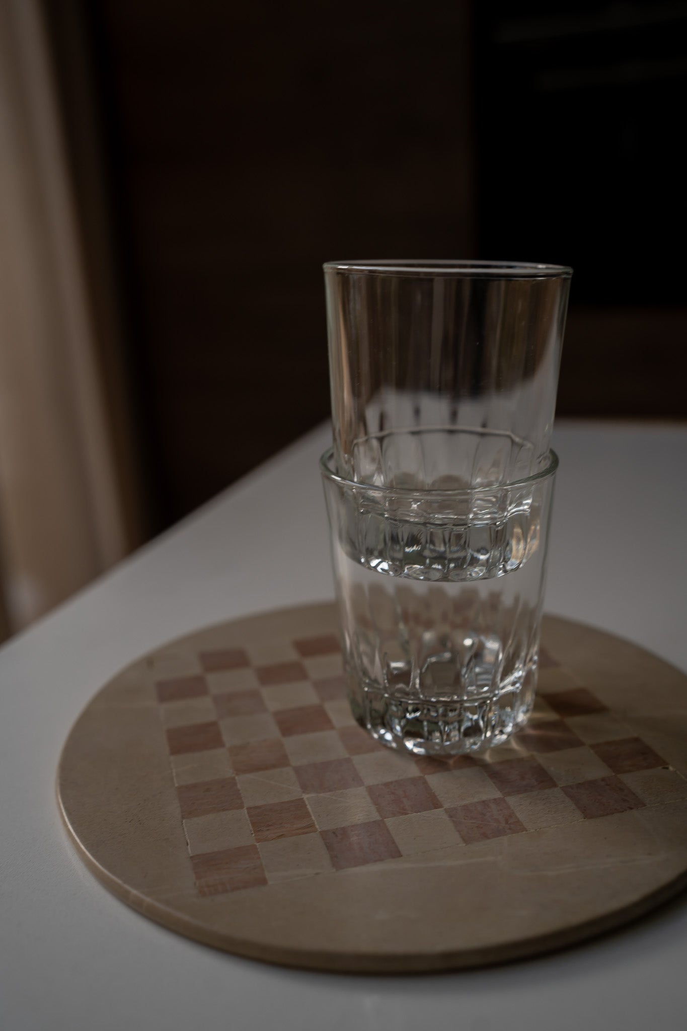 8 waterglazen Arcoroc