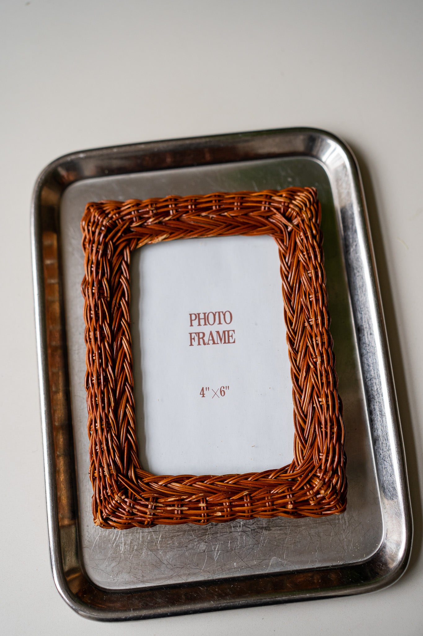 Set van 3 rotan lijstjes