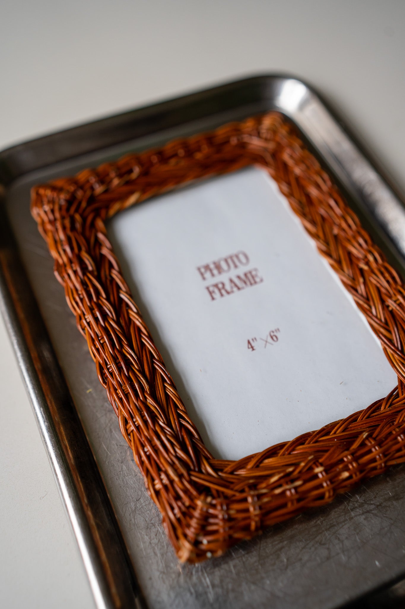 Set van 3 rotan lijstjes