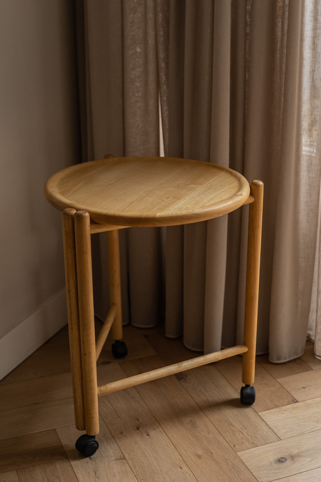 Vintage Deens Bijzettafel, Design Jens Quistgaard, Dansk