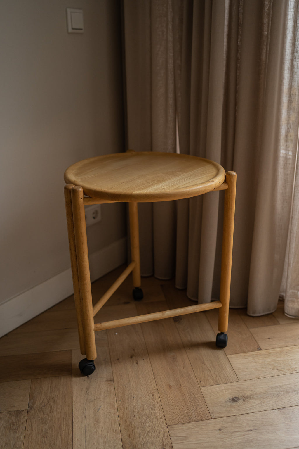 Vintage Deens Bijzettafel, Design Jens Quistgaard, Dansk