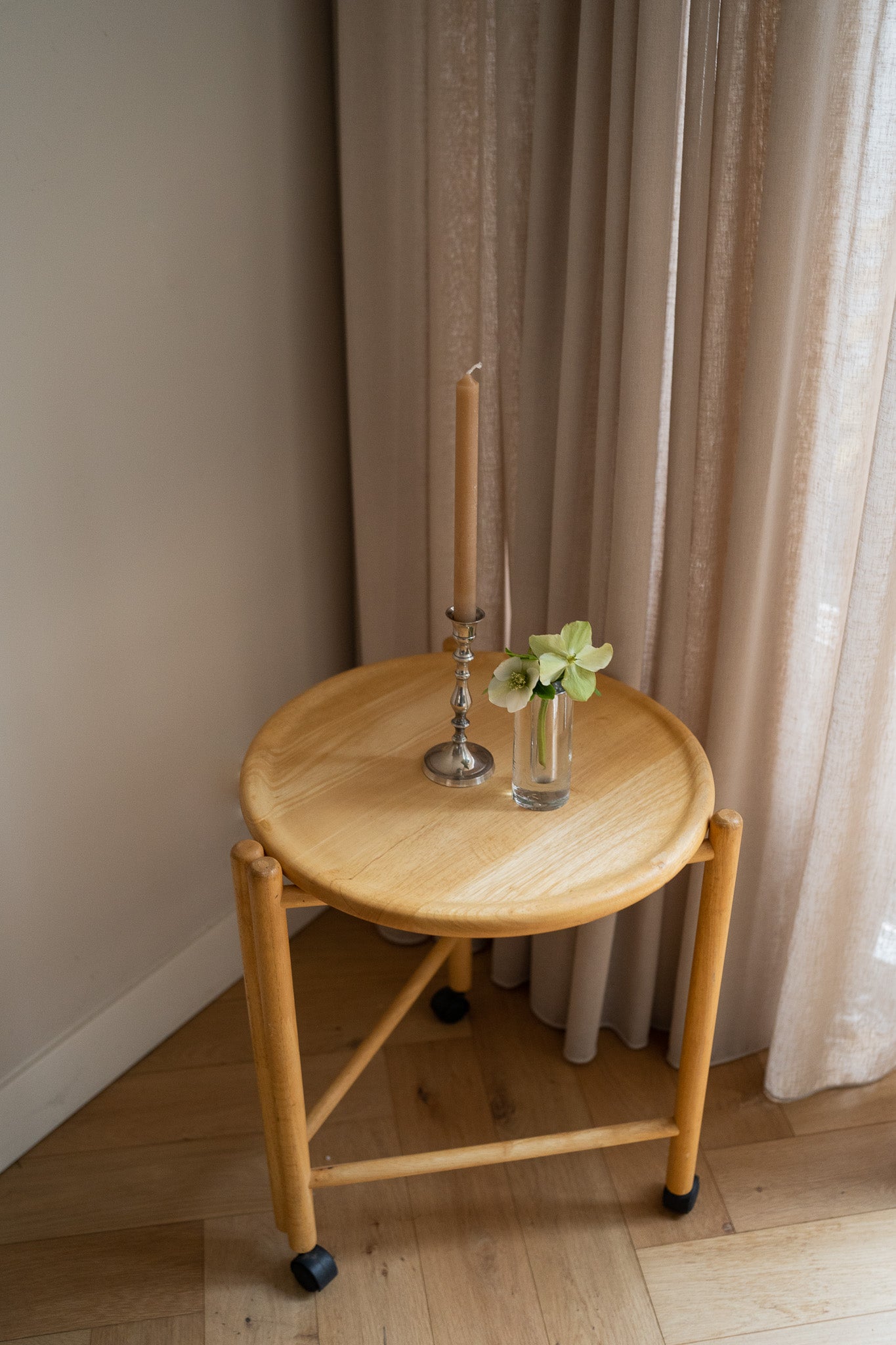 Vintage Deens Bijzettafel, Design Jens Quistgaard, Dansk