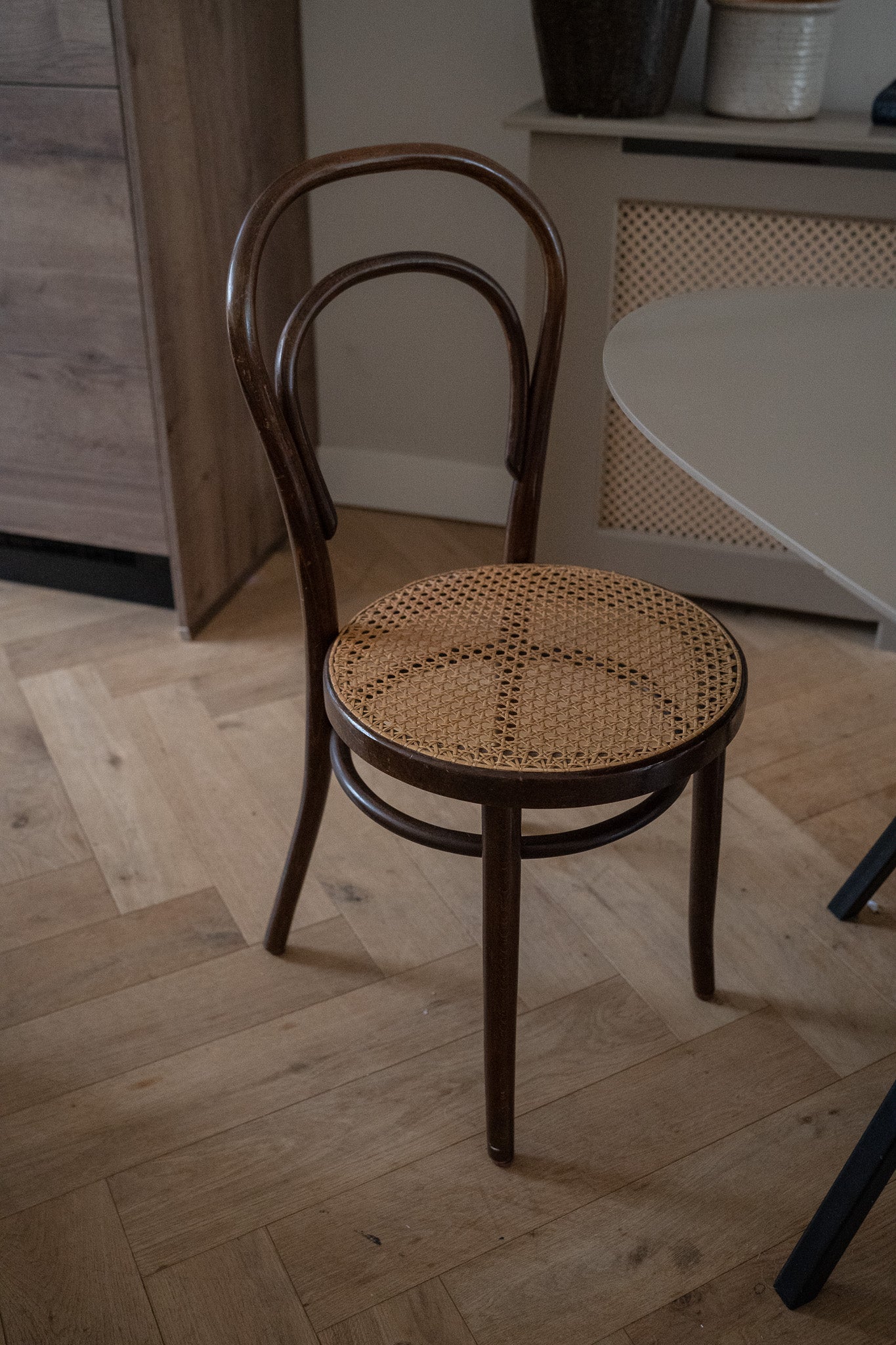 Thonet stijl stoel hout