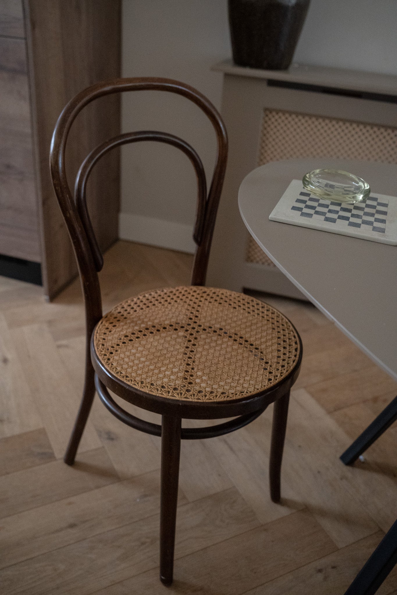 Thonet stijl stoel hout