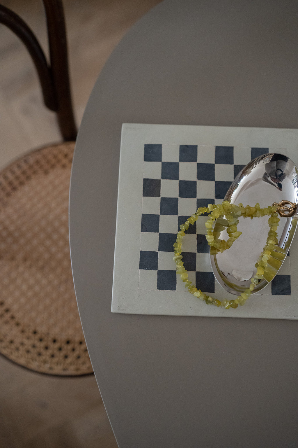 Spekstenen schaakbord