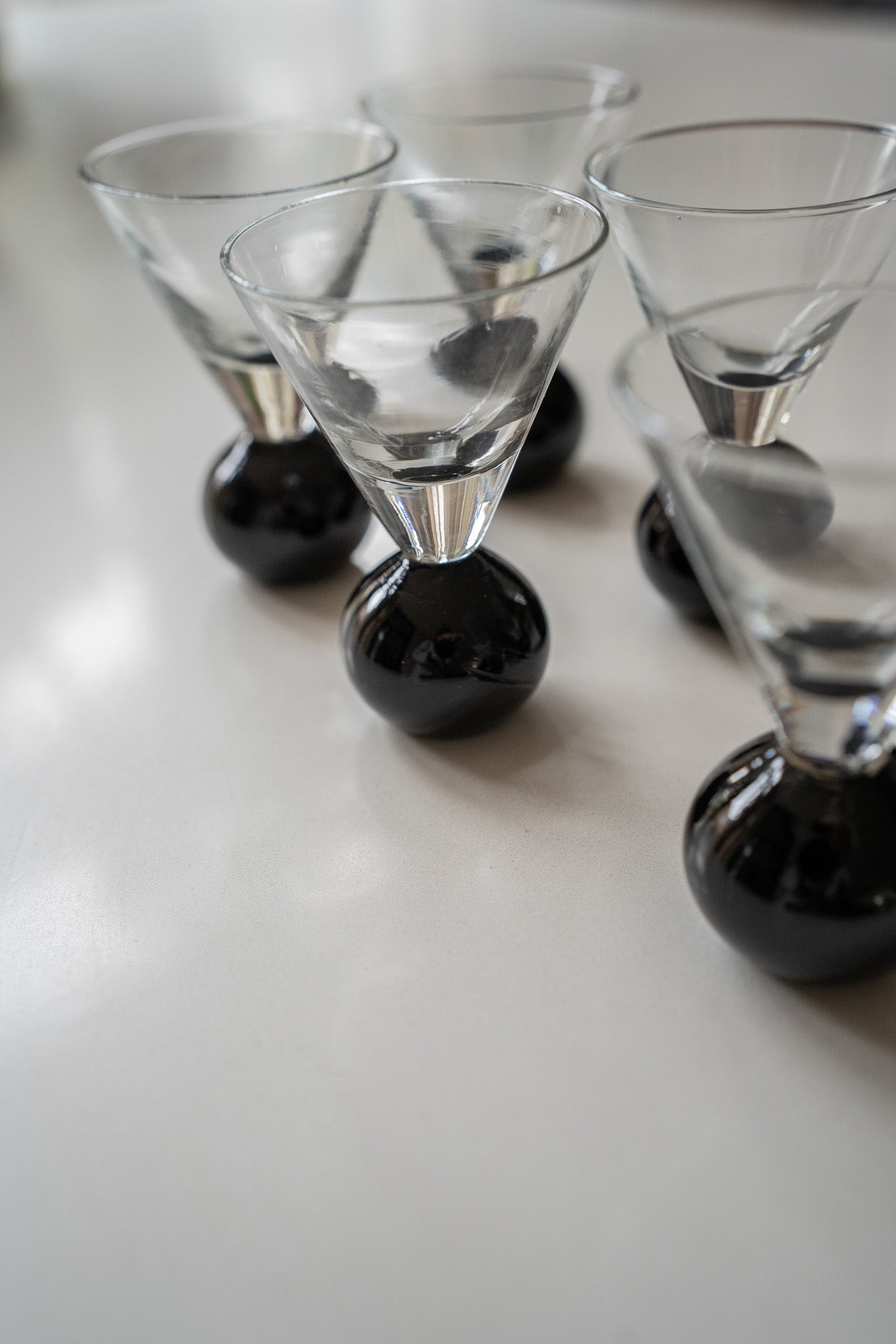 Set van 6 likeurglazen