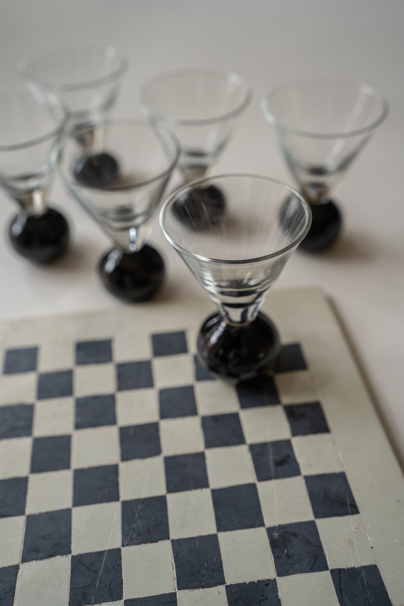 Set van 6 likeurglazen