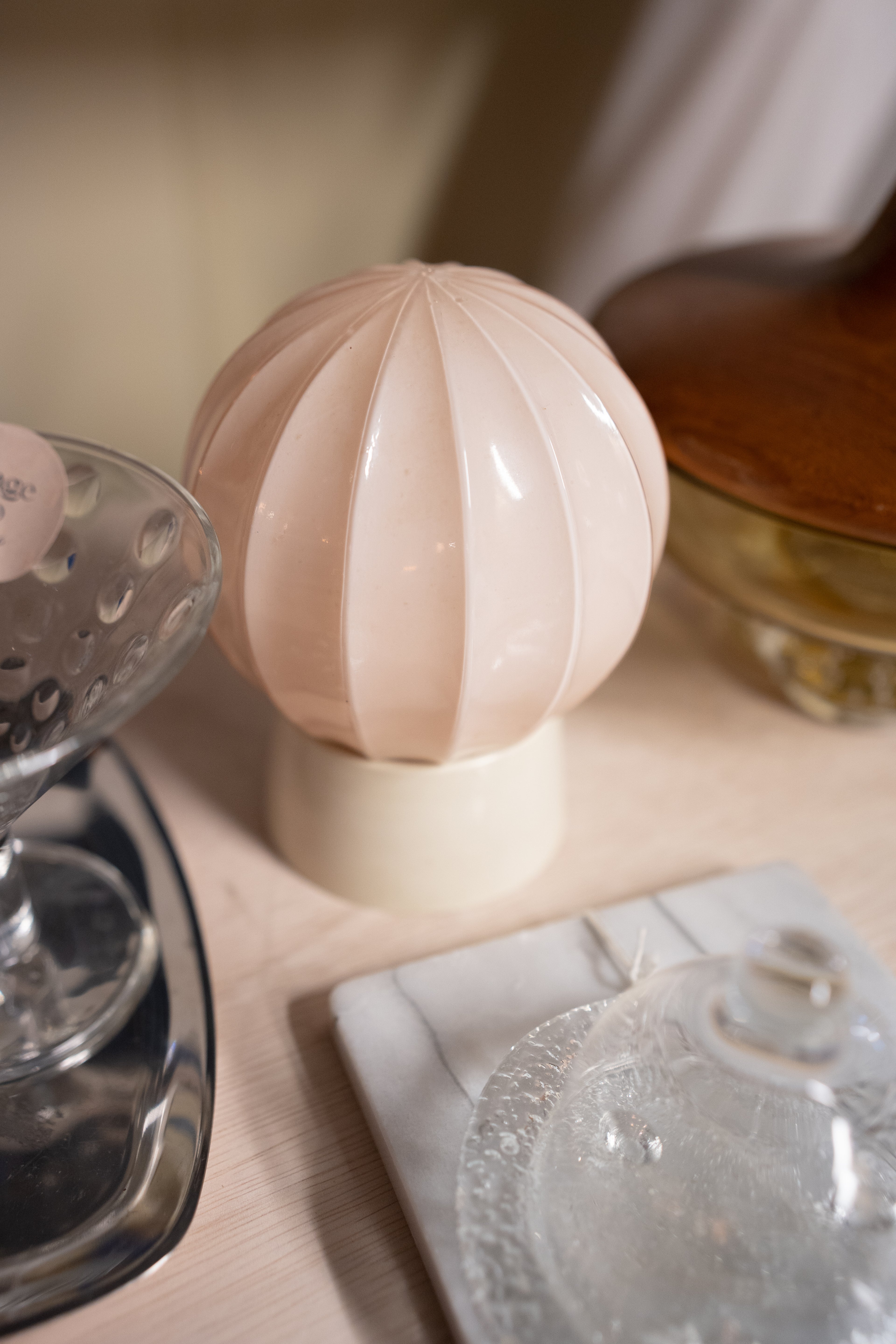 Thabur roze Plafondlamp