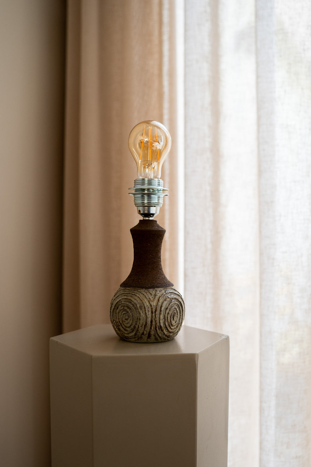 Keramieken lamp circle ( ex kap)