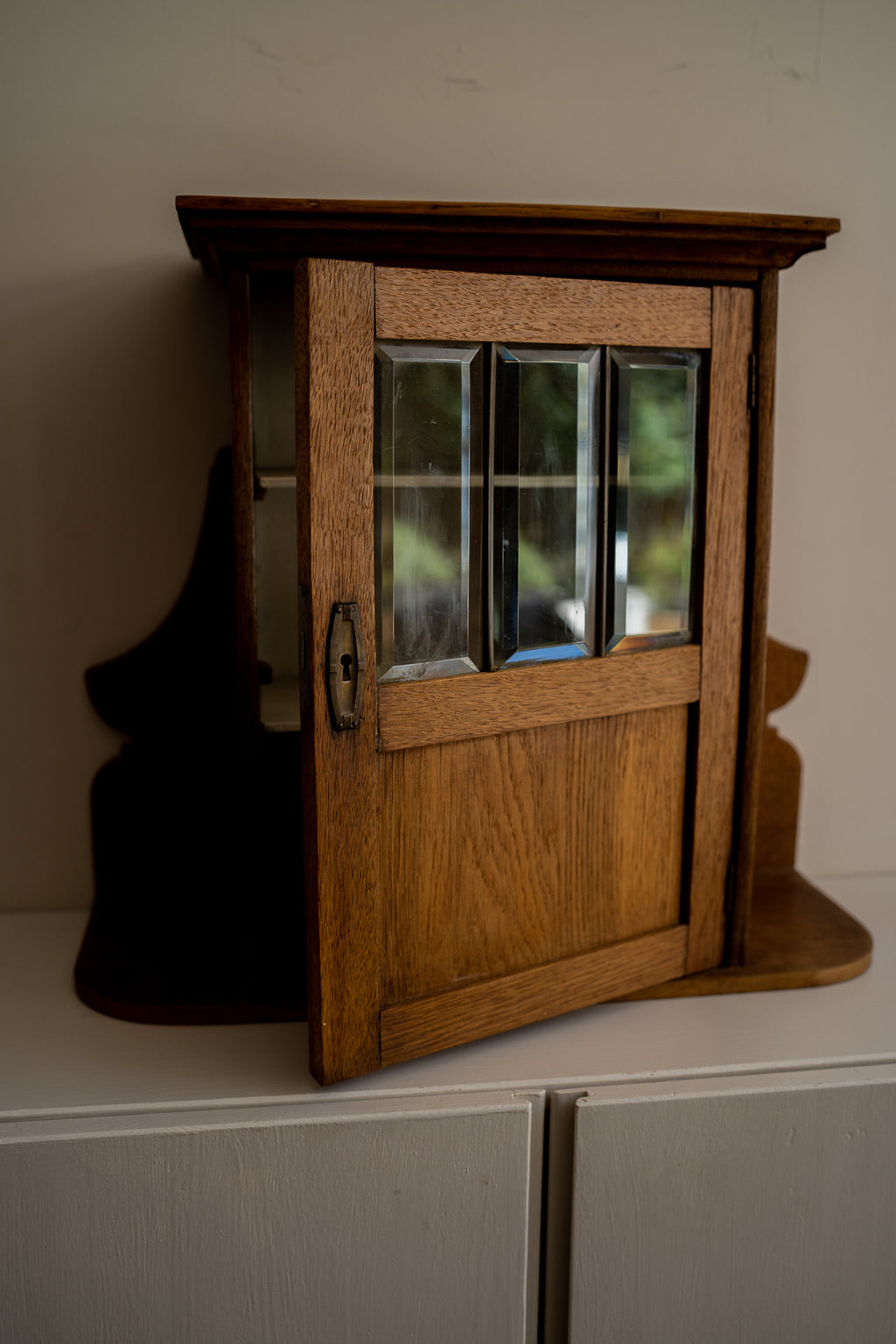 Vintage woorden cabinet