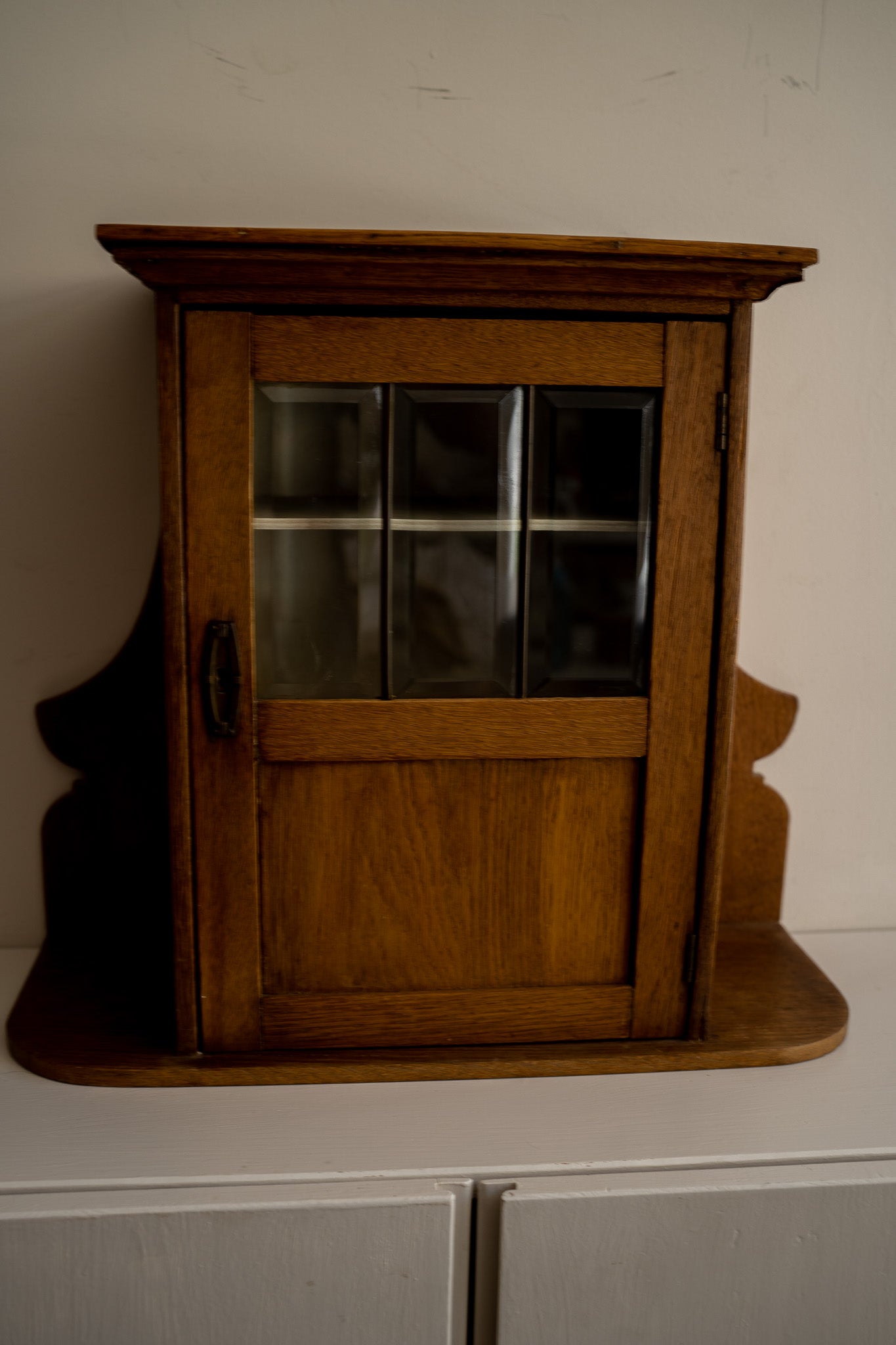 Vintage woorden cabinet